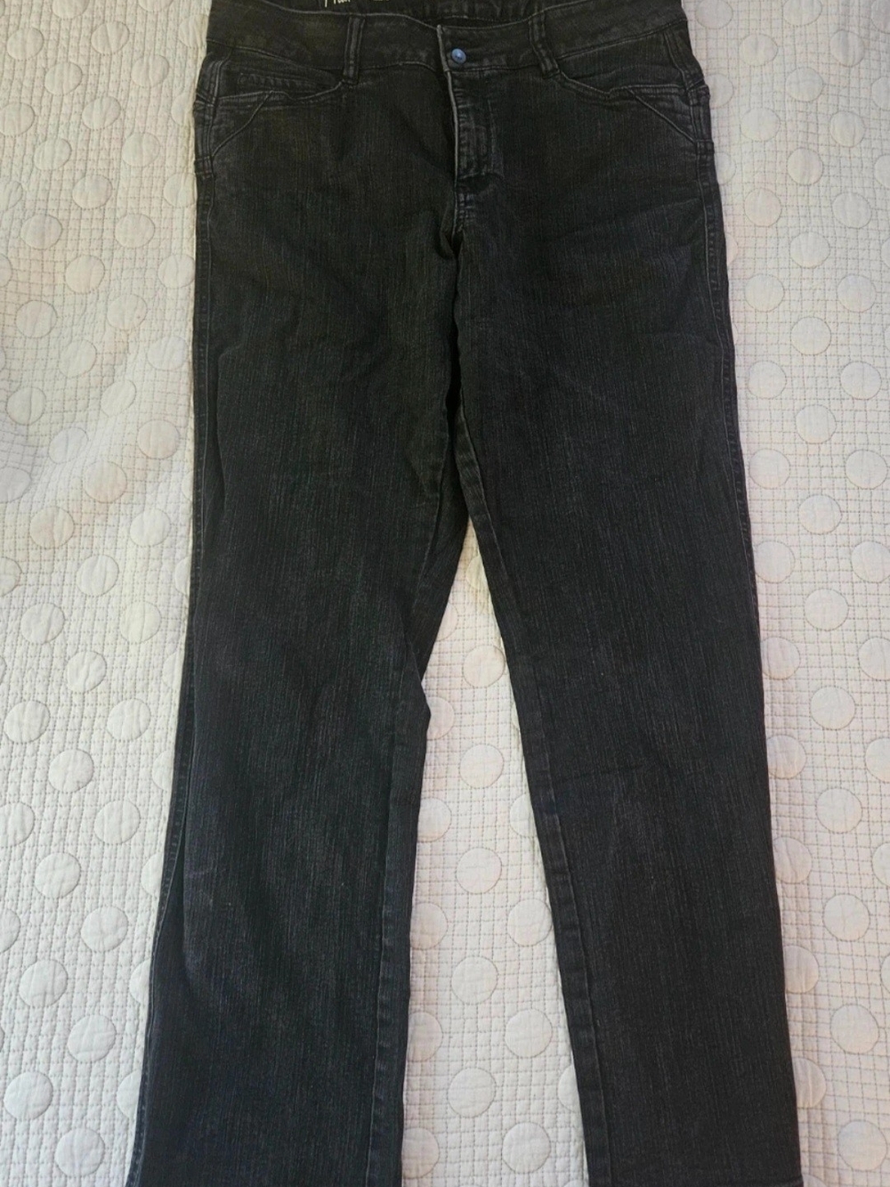 Women's Black Jeans - Classic Straight Fit